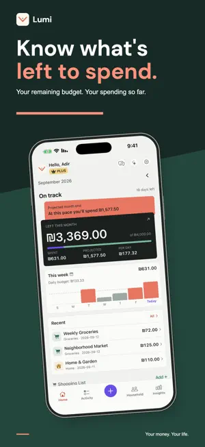 Lumi - Smart Expense Tracker screenshot 1