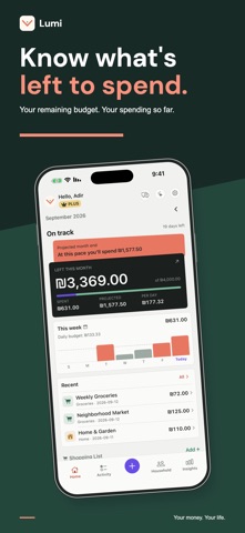 Lumi - Smart Expense Tracker Screenshot 1 of 6