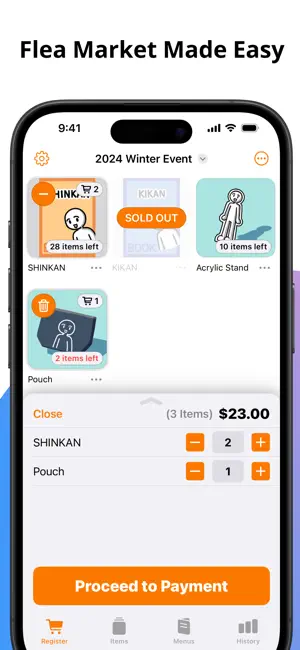 Event Sales POS - TakujoSales screenshot 1