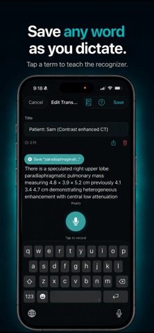 Doctilio: Medical Dictation screenshot
