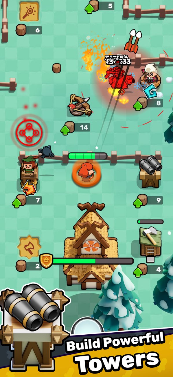 Archer Heroes: Tower Defense Hack screenshot 4 - game app interface