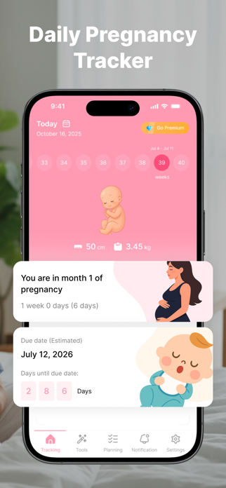 OziMom: Pregnancy Tracker Screenshot 2 of 7
