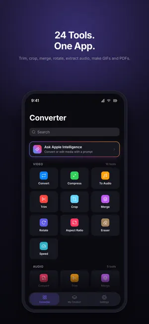 Evir – Media Converter screenshot 1