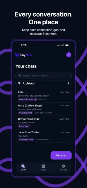 SayNext: AI Dating Copilot screenshot 1