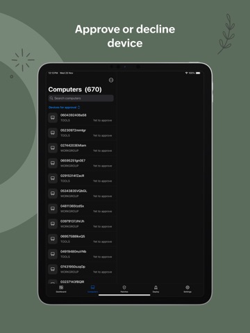 Patch Manager Plus iPad screenshot