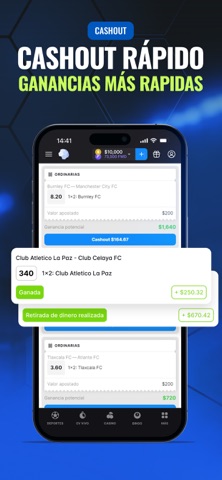 Betmaster: Apuestas Deportivas iPhone screenshot 3