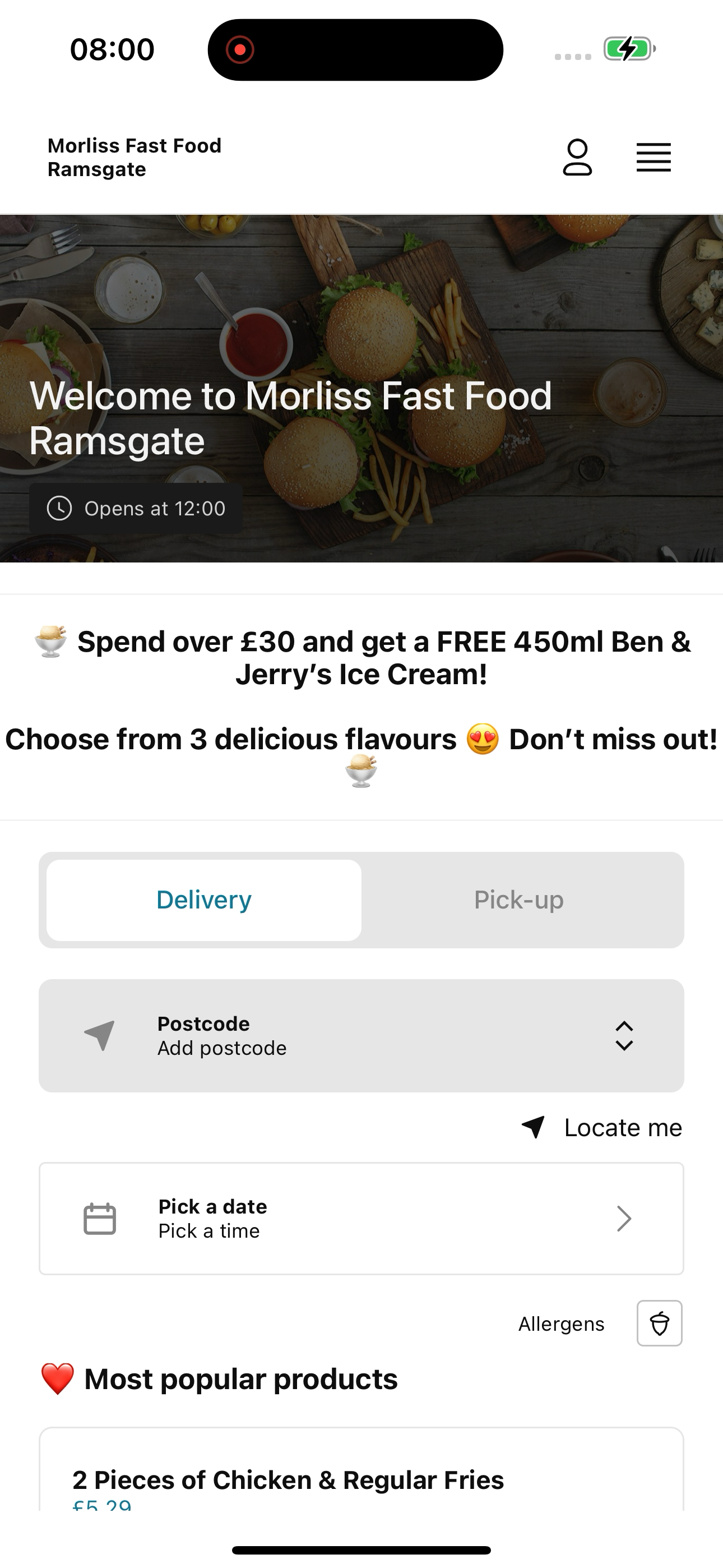 Morliss Fast Food Ramsgate screenshot 5