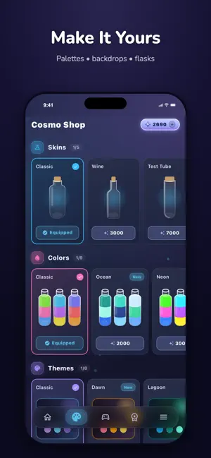 Cosmo Color Sort: Water Puzzle screenshot 3