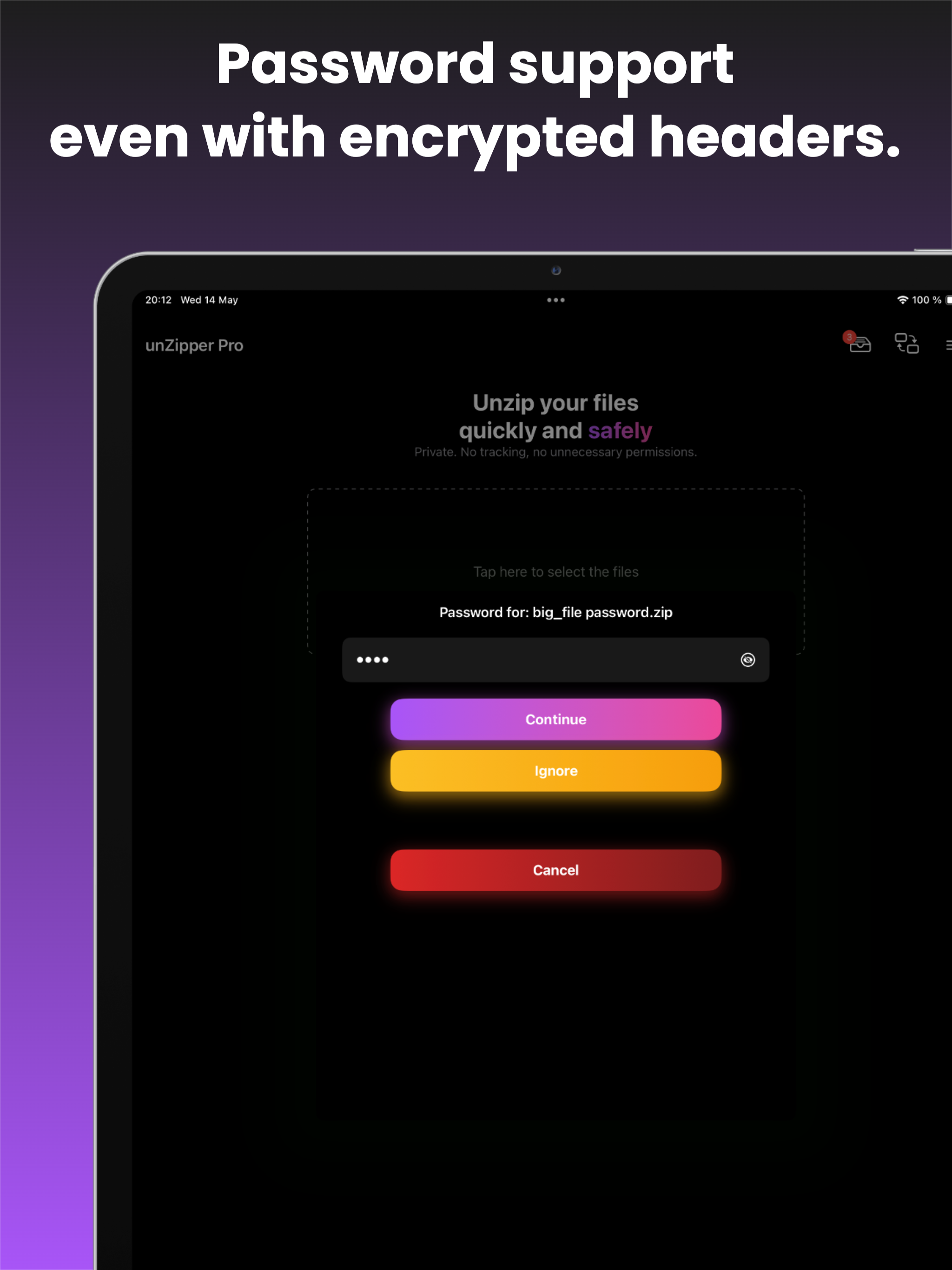 unZipper Pro: ZIP, RAR, 7Z