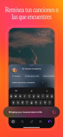 Suno - Creador de Canciones IA App Store preview screenshot 5