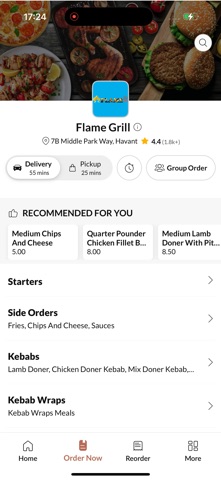 Flame Grill, Screenshot 2 of 4