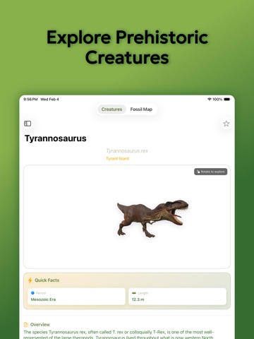 Reality Dinosaurs ipad screenshot 3