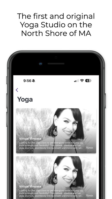 Purple Sun + Moon Yoga Screenshot
