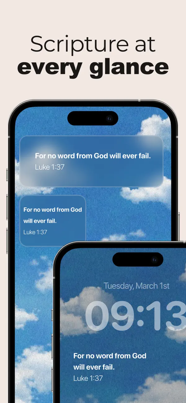Screenshot #3 pour Holyword – Bible Verse Widget