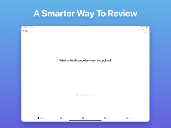 Flash Cards - Flashcards Maker iPad screenshot 10 - Education app