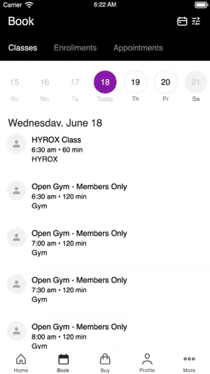 We're Evolving Fitness Team screenshot 2