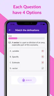 ielts exam vocabulary iPhone Captures Décran 3