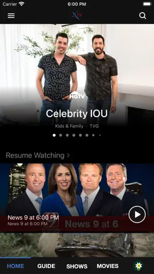 X-Stream Service TV screenshot 1