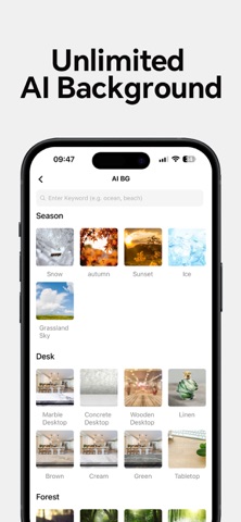 Glowini - AI Photo Editor iPhone screenshot