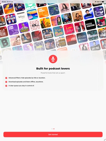 TuBee: Podcast iPad screenshot 2