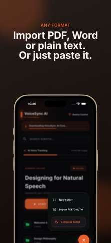 VoiceSync AI Teleprompter Screenshot 9 of 10
