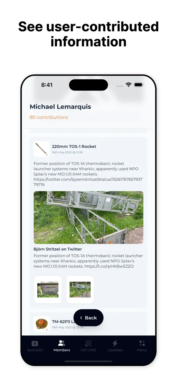 #6. CAT-UXO (iOS) Podle: CAT-UXO LTD