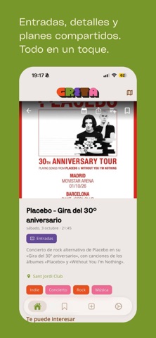 Greta: Eventos y Entradas screenshot