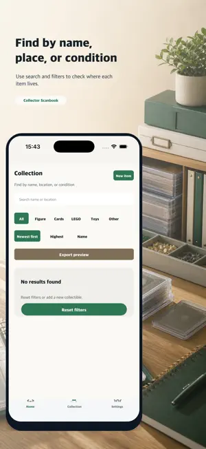 Collector Scanbook screenshot 2