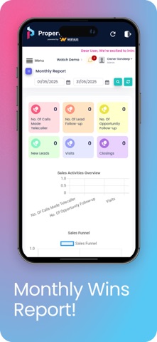Property CRM - WEBTALES screenshot
