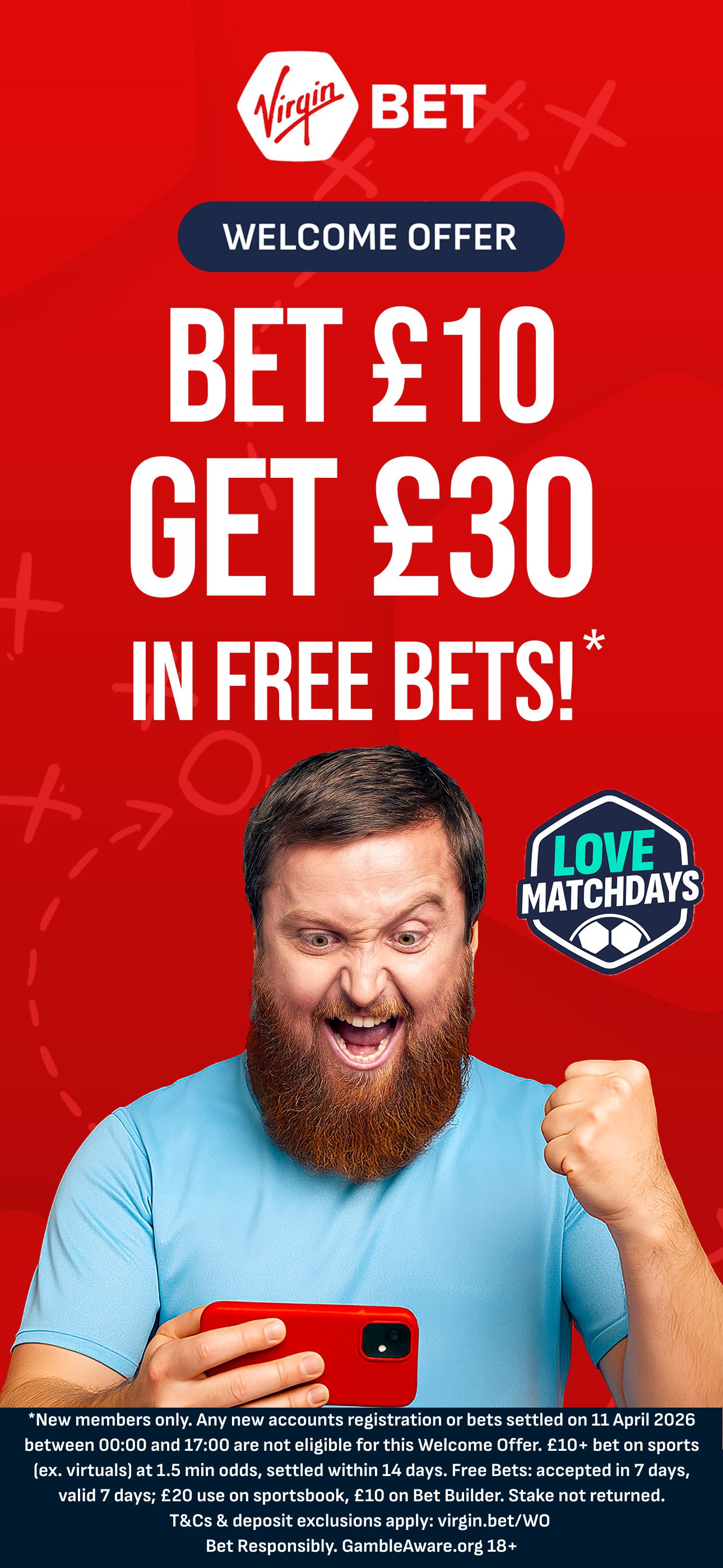 Virgin Bet: Sports & Casino