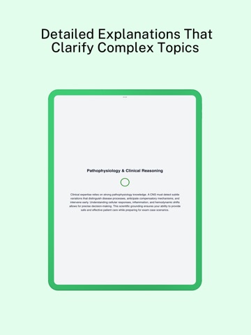AGCNS: Adult-Gerontology CNS iPad screenshot