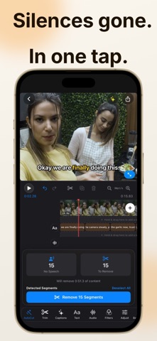 AI Video Editor: Monito iPhone screenshot
