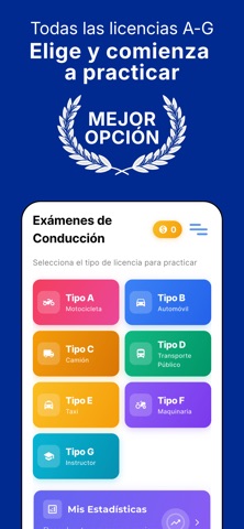 Test de Licencia de Conducción iPhone screenshot