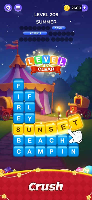 Word Crush® - Fun Puzzle Game screenshot 2