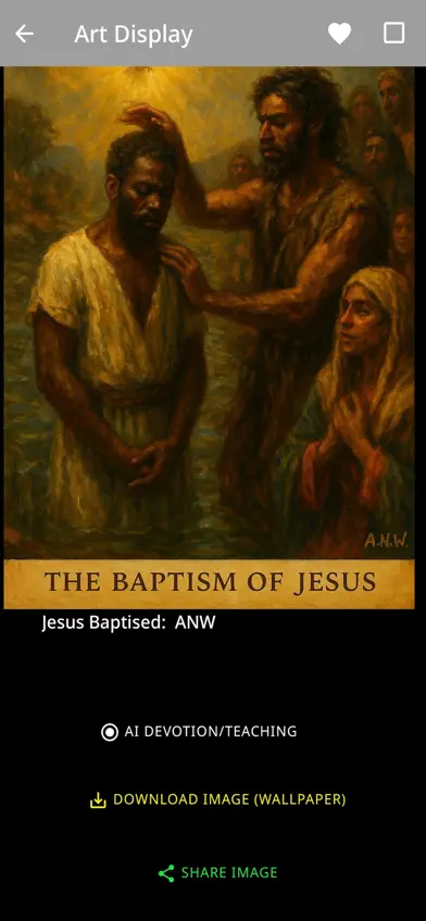 Bible Art Devotions Jesus Pics screenshot 2