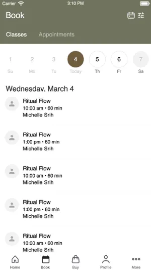 Ritual Wellness Center screenshot 2