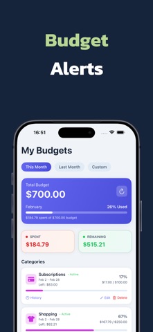 Pocketly: Expense Tracker Screenshot 6 of 6