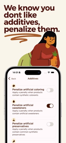 Clean Product Scanner - Good4U iPhone screenshot