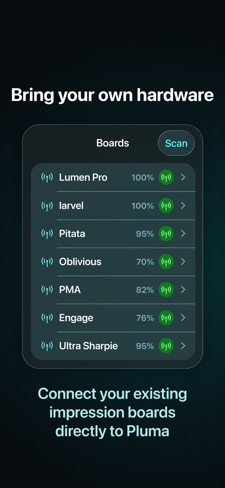 Pluma iphone screenshot 2