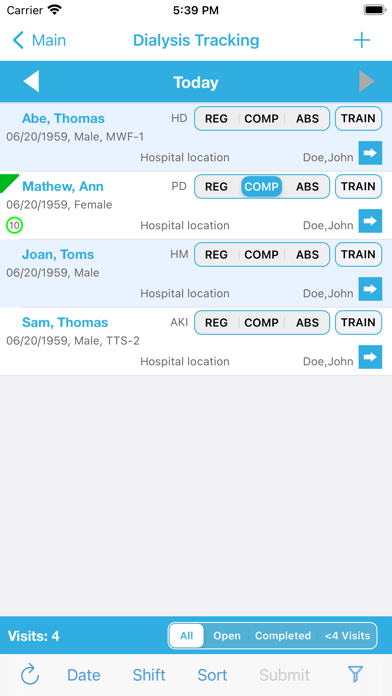 Iris Health Screenshot