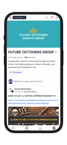 Certified Tattoo Academy iPhone screenshot