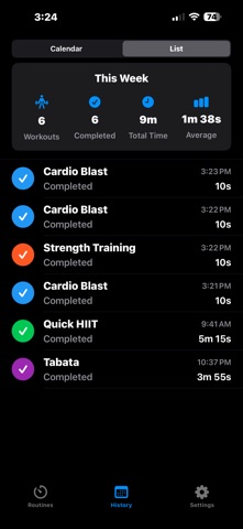 Interval Timer - HIIT | Tabata Screenshot 5 of 10