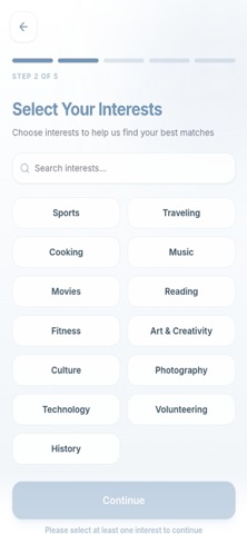 TrueVows App iPhone screenshot