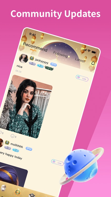 MoliStar - Chatroom Party