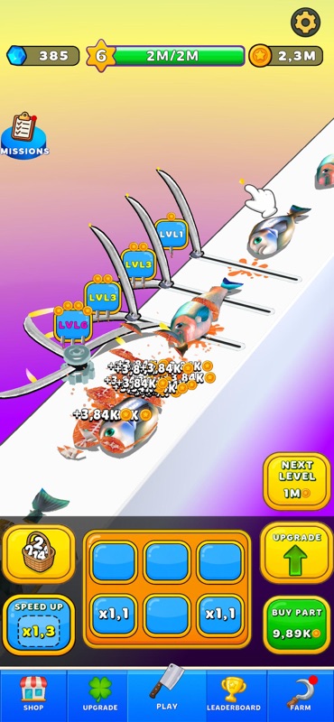 Chop Mania : Idle Cut Factory screenshot 2
