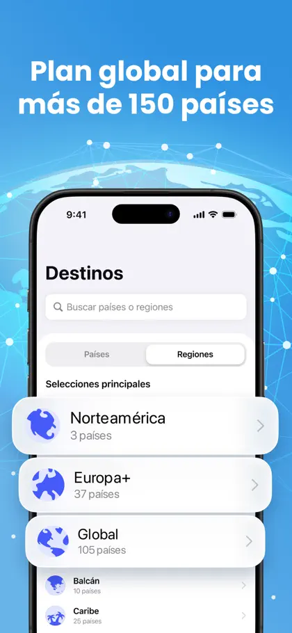 Screenshot 4 von 6 zu eSim Travel & Mobile Internet