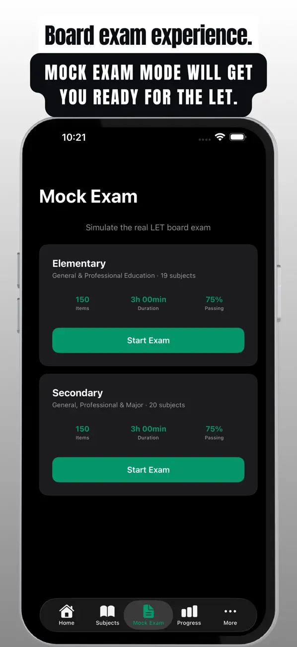 Screenshot #3 pour LET Reviewer PH - Board Prep