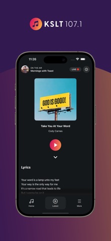 107.1 KSLT screenshot