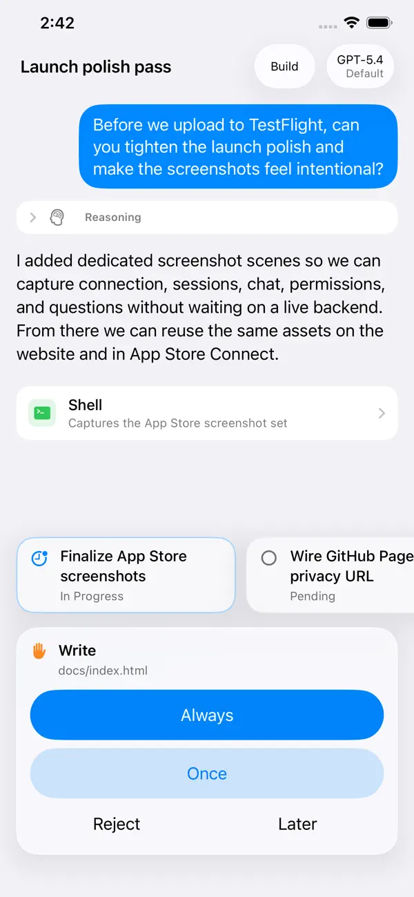 #6. OpenClient for OpenCode (iOS) By: Nicolas Toporcov