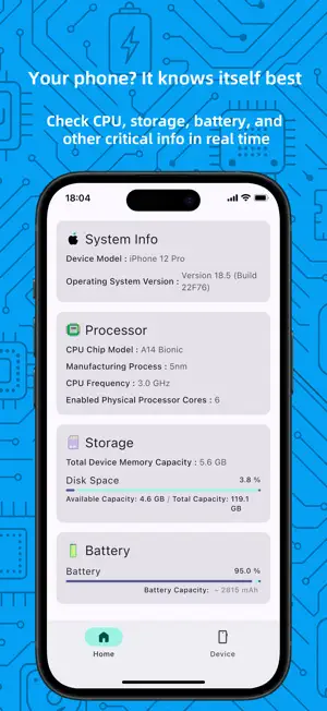Device Info X screenshot 1